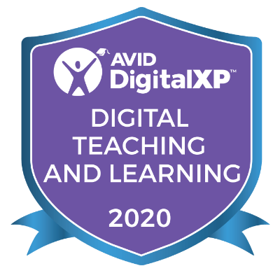 AVID DigitalXP 2020 Digital Badge